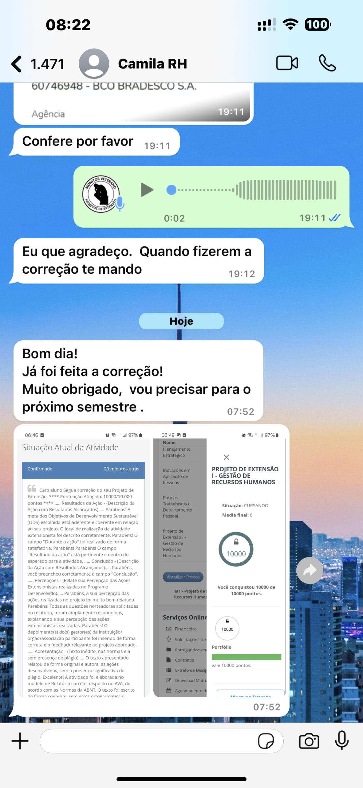 Projeto de Extensao EAD aprovado